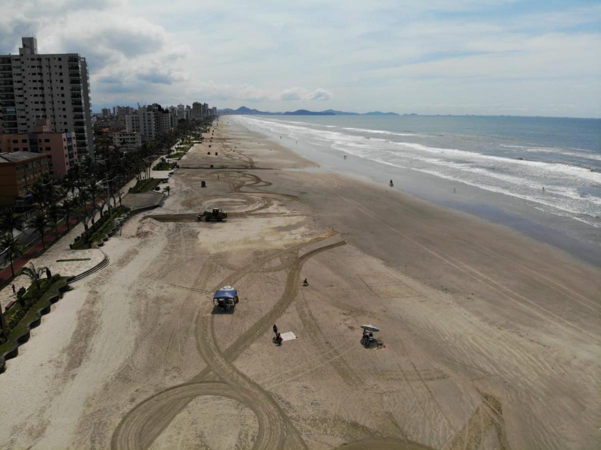 Appartement Apto Pé na Areia à Praia Grande  Extérieur photo